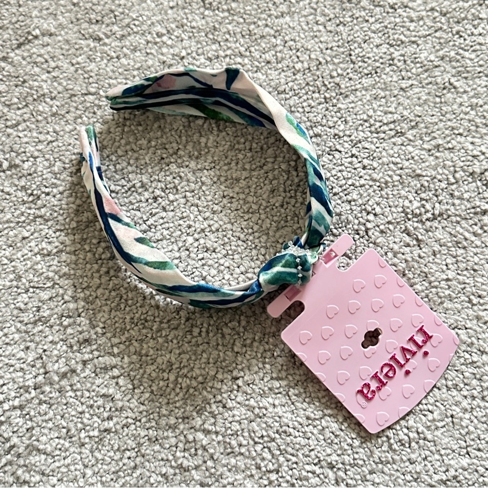 Kids' Floral Headband - Green and Pink